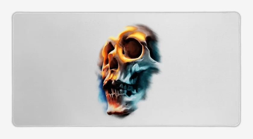 Mouse pad Gamer Blanco de Calaca colors