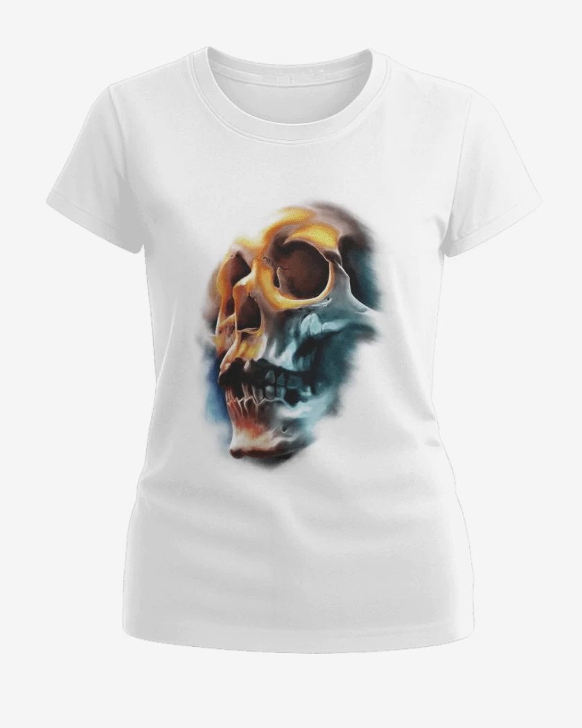 Polera de Mujer Blanco de Calaca colors