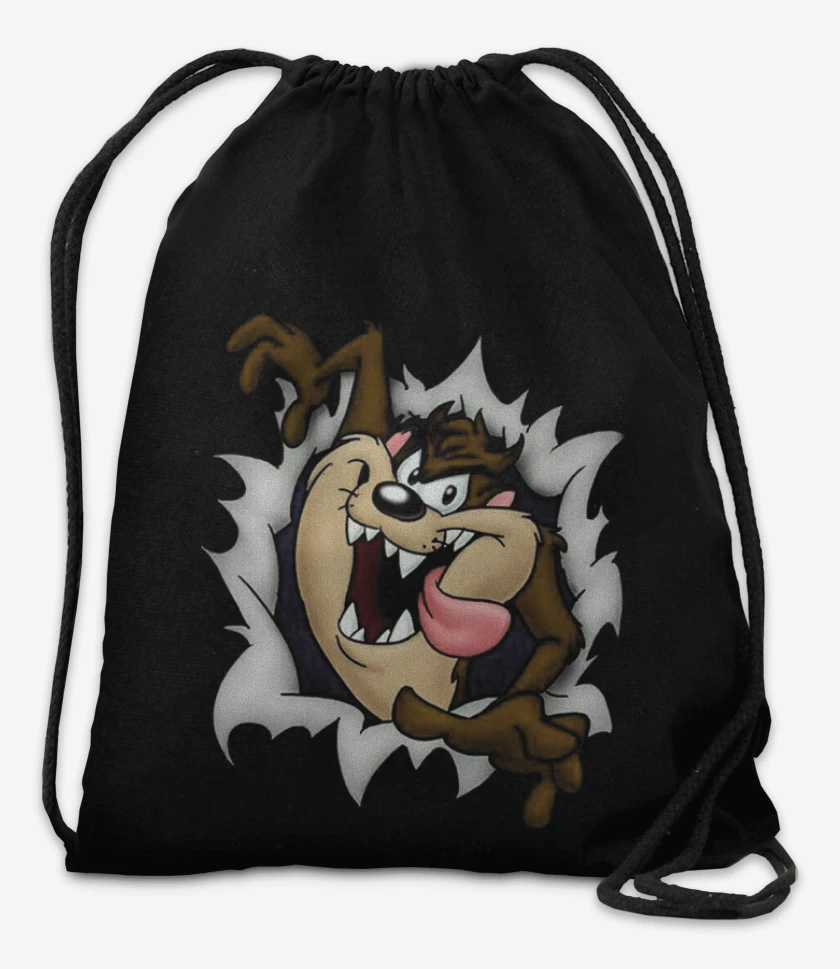Mochila Negro de Demonio taz