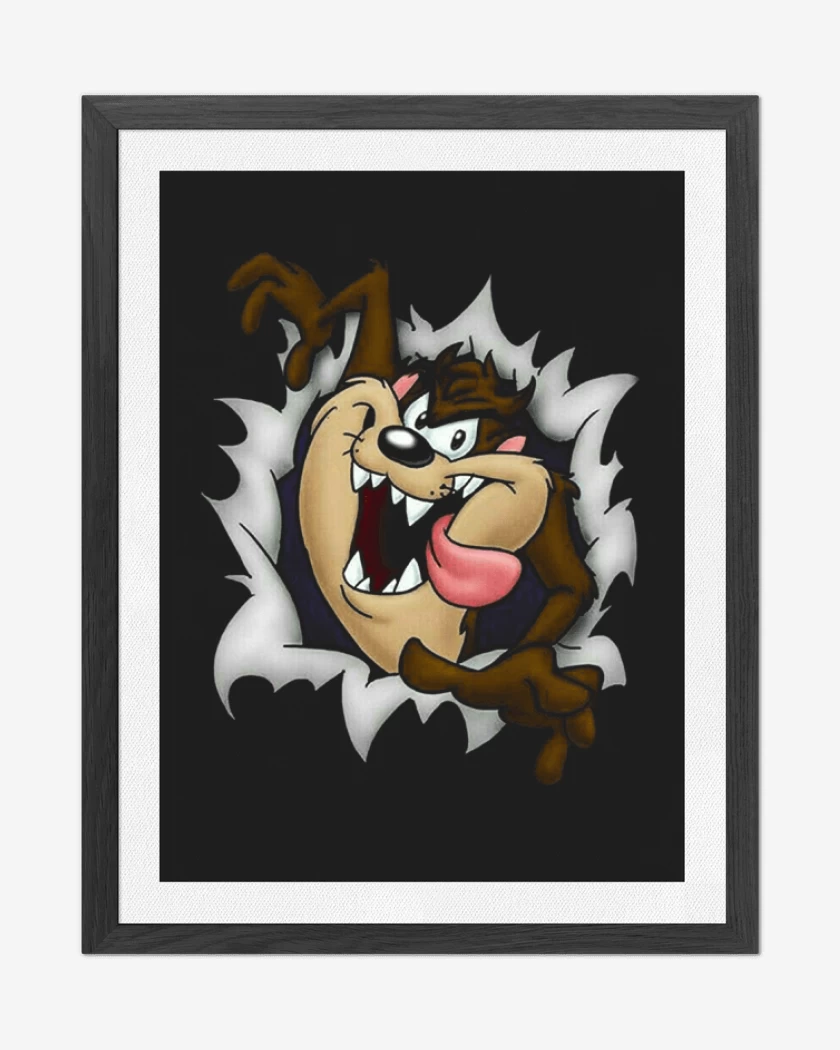 Cuadro decorativo Demonio taz