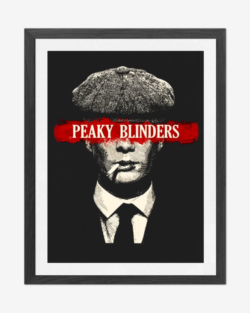Cuadro decorativo Negro de Peaky blinders Tommy