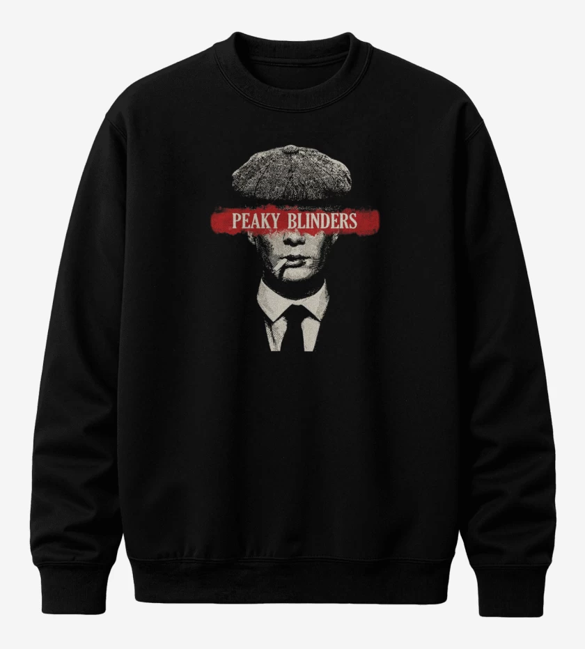 Poleron polo Negro de Peaky blinders Tommy