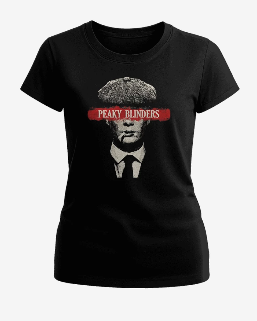 Polera de Mujer Negro de Peaky blinders Tommy