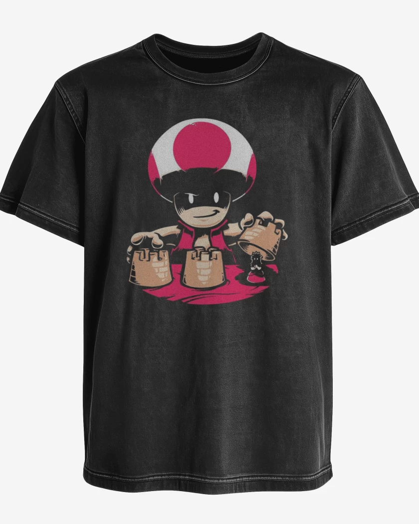 Polera desgastada Callampa malula