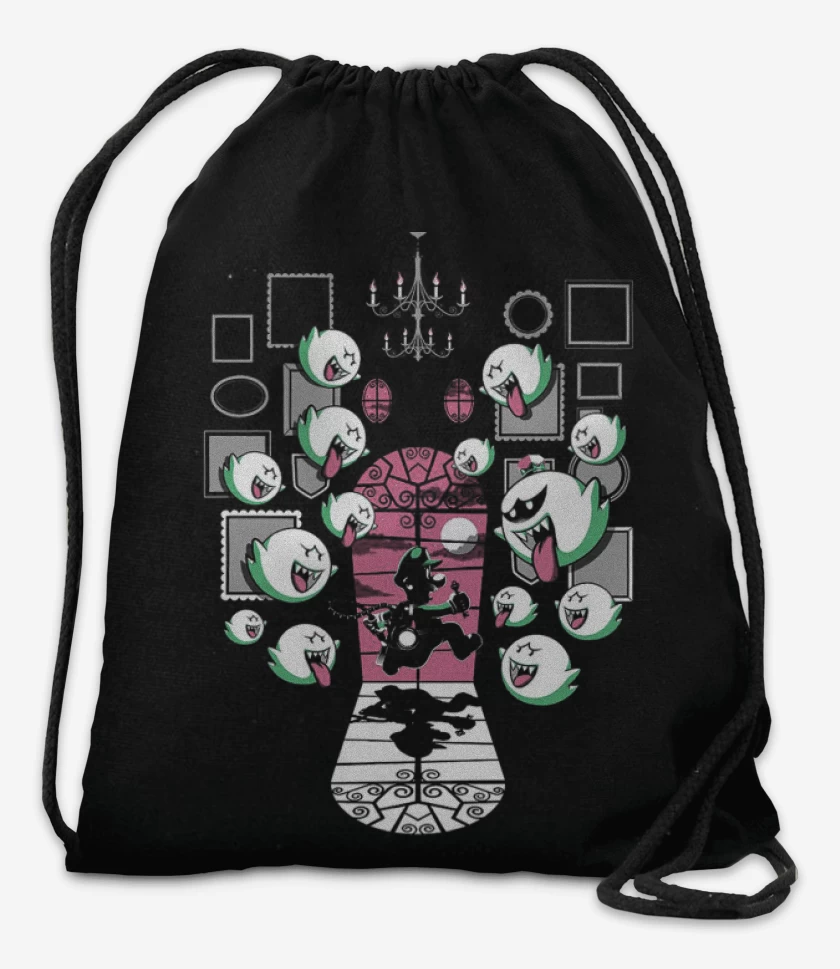 Mochila Negro de Luigi cazafantasmas