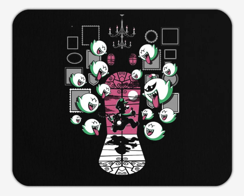 Mousepad Luigi cazafantasmas