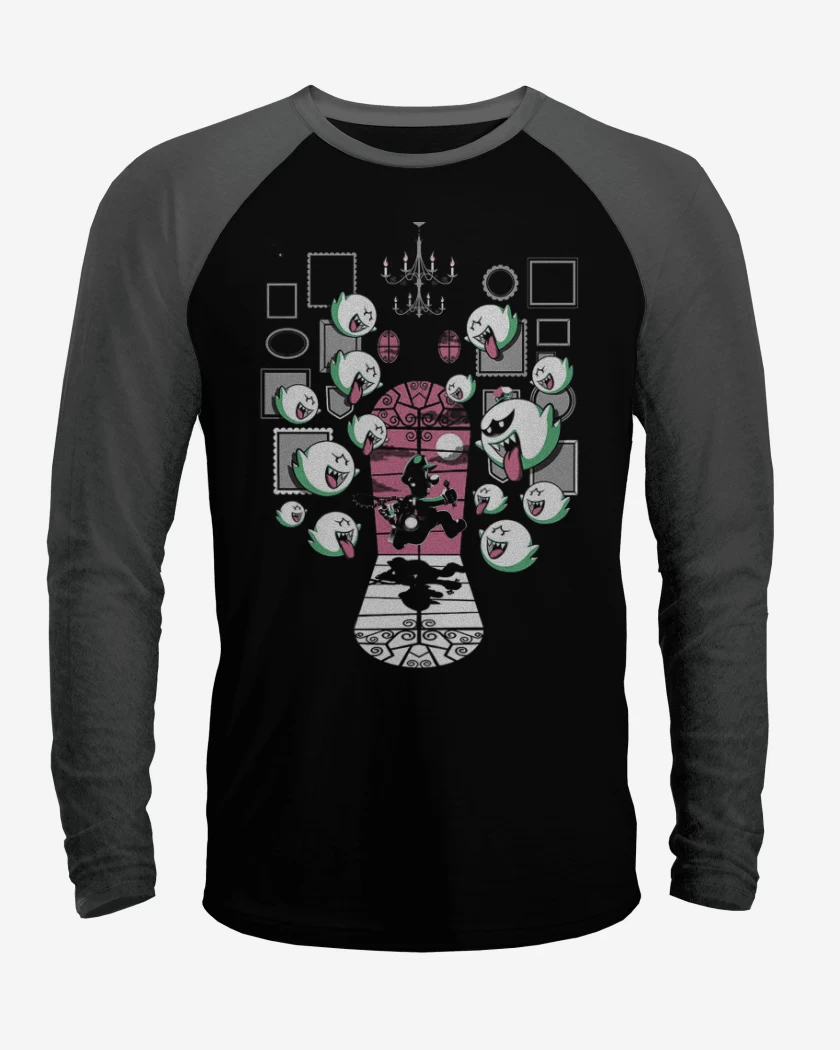 Polera Raglan Luigi cazafantasmas
