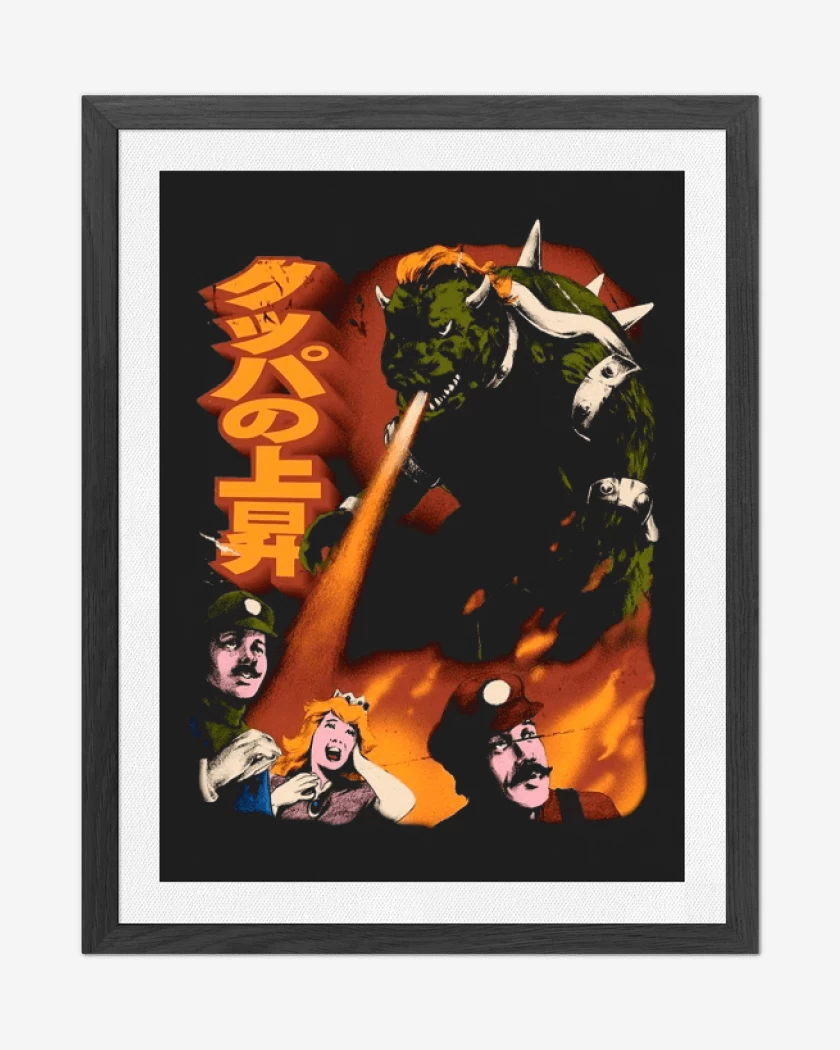 Cuadro decorativo Negro de Bigotezilla