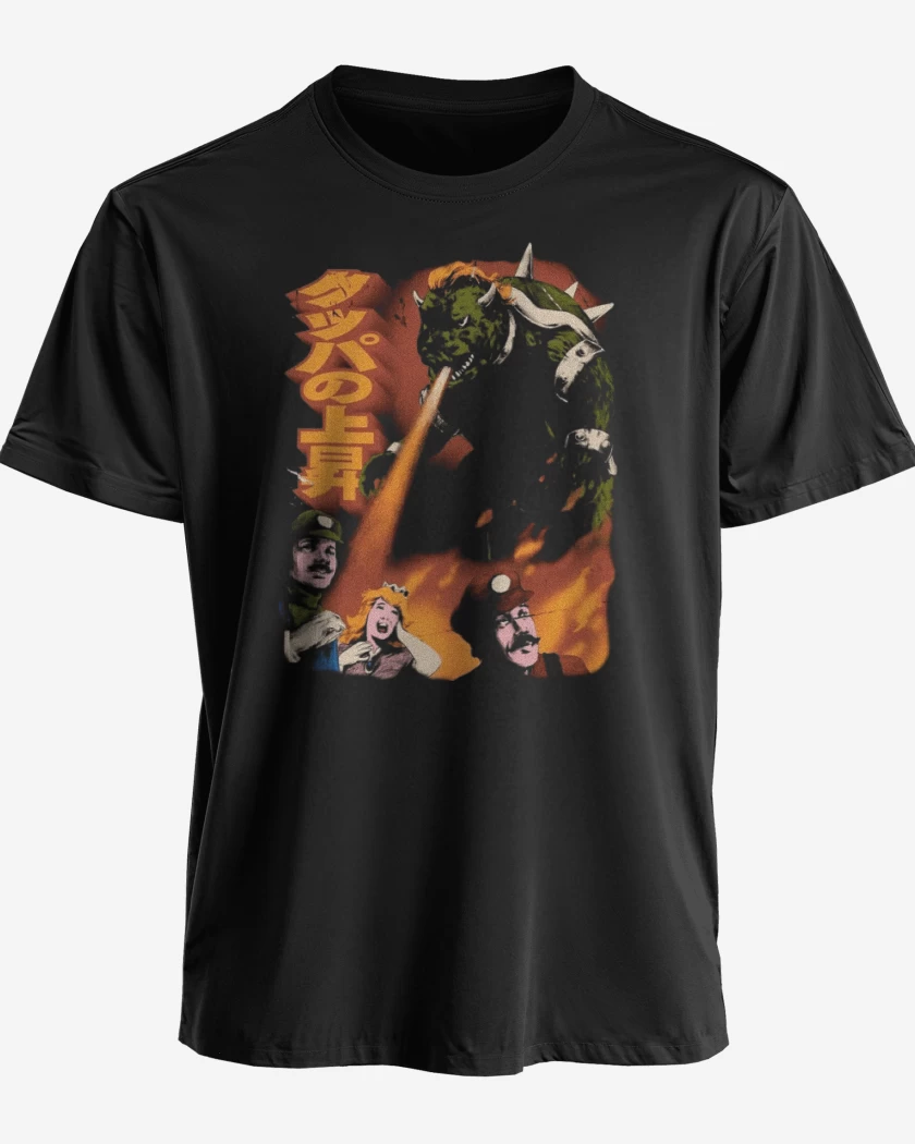 Polera premium Negro de Bigotezilla