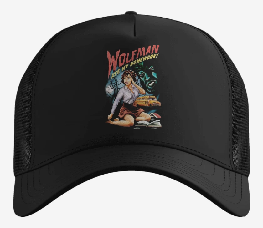 Gorro Negro de Hombrelobo