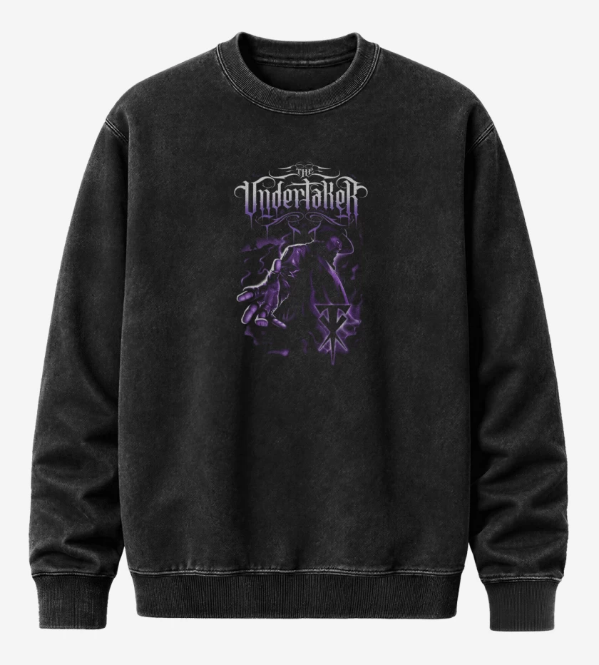 Poleron Polo Acid Wash Negro de Elander teiker