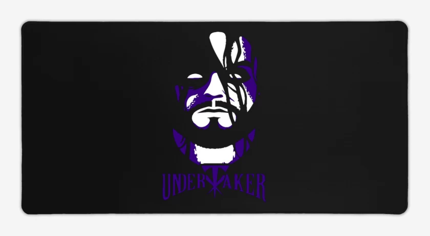 Mouse pad Gamer Negro de Undertaker