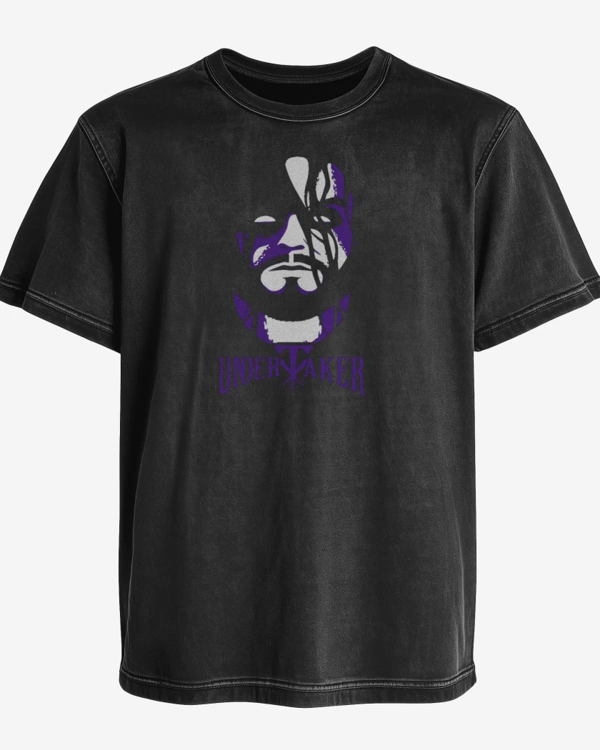 Polera desgastada Undertaker
