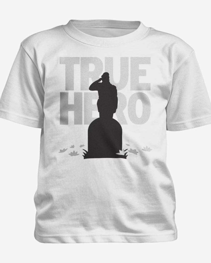 Polera de niño Blanco de MG - True Hero