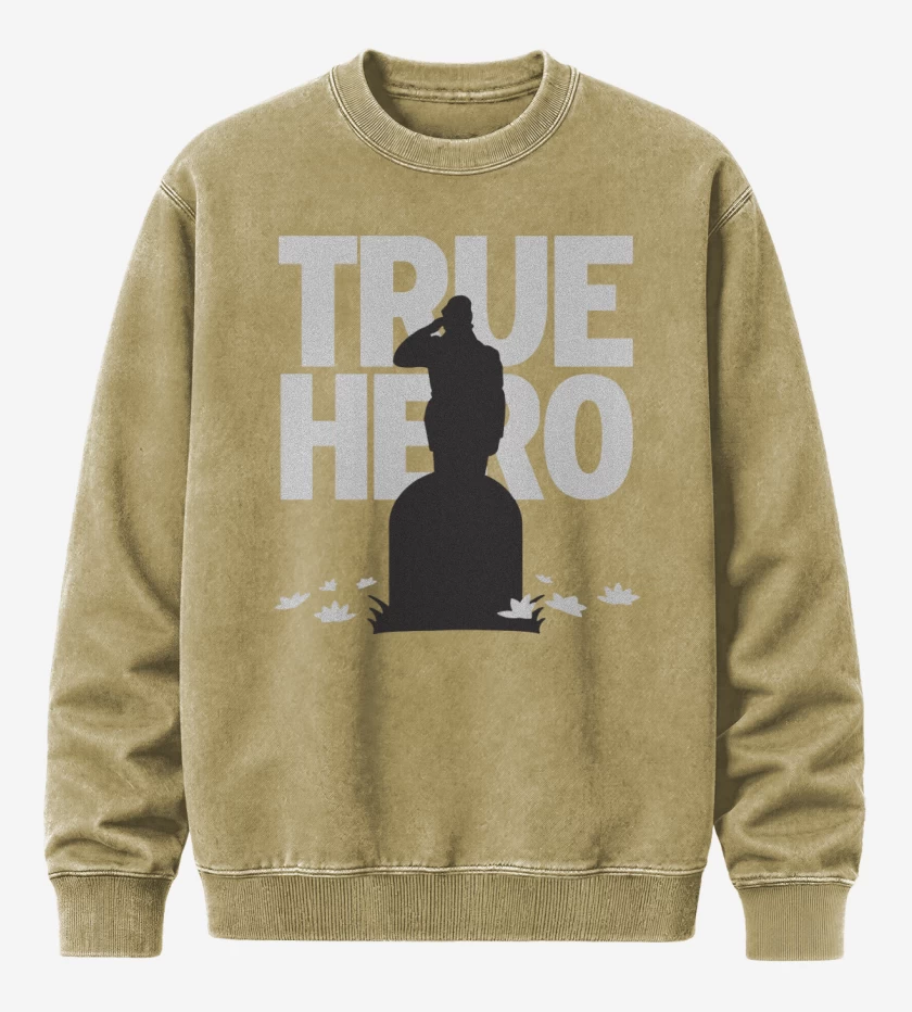 Poleron Polo Acid Wash Beige de MG - True Hero