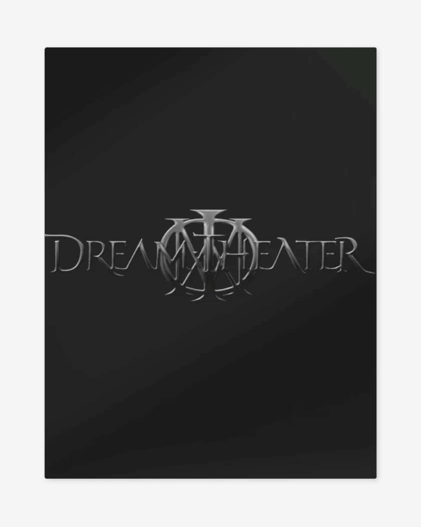 Print metalico Negro de Dream Theater 4