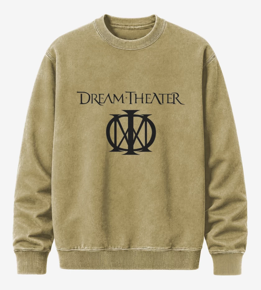 Poleron Polo Acid Wash Beige de Dream theater 5
