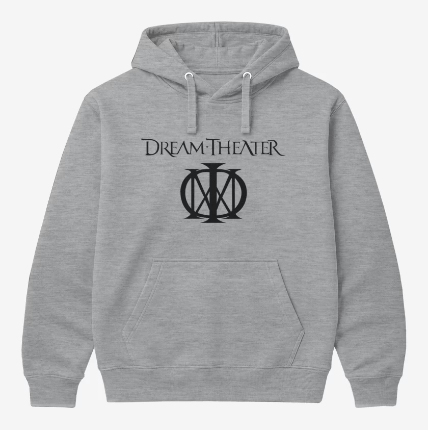 Polerón Canguro Gris Melange de Dream theater 5