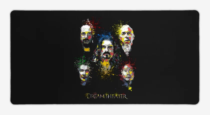 Mouse pad Gamer Negro de Dream theater 6