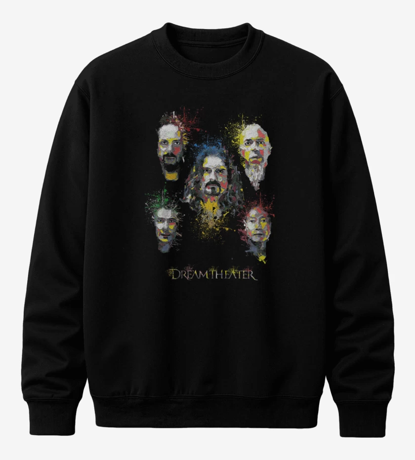 Poleron polo Negro de Dream theater 6