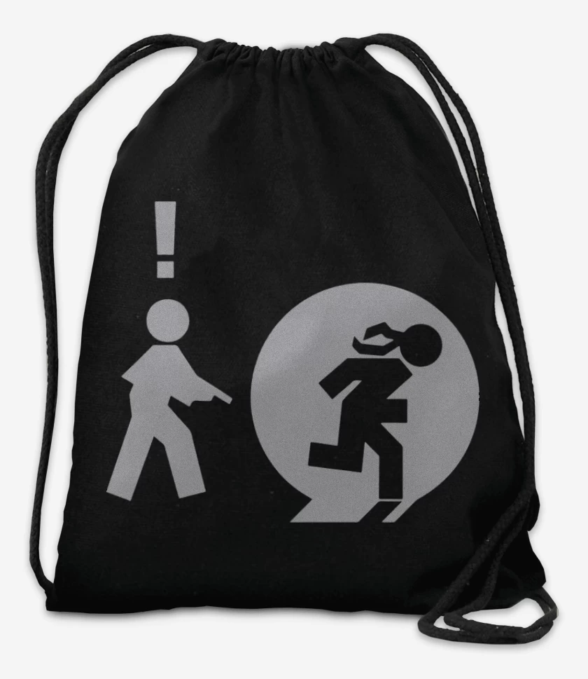 Mochila Negro de MG - Iconos