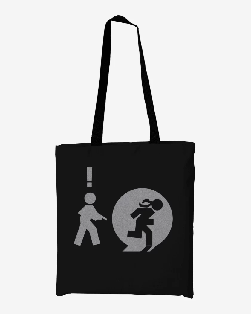 Totebag Negro de MG - Iconos