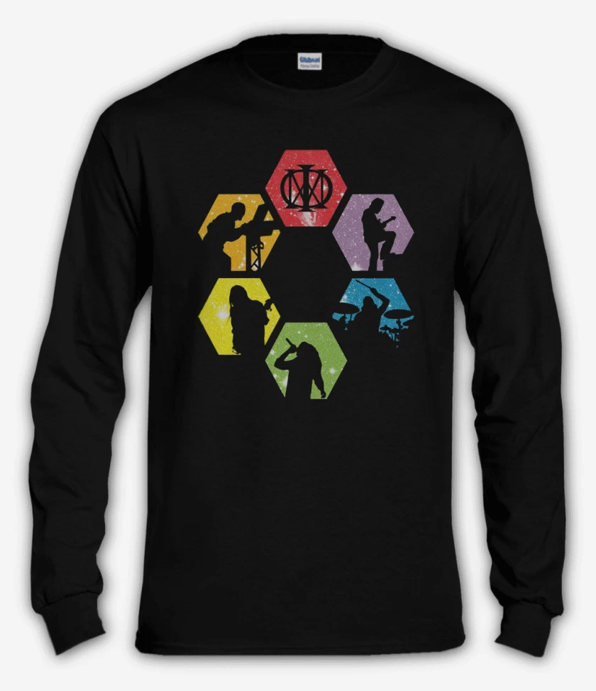 Polera manga larga Dream theater band