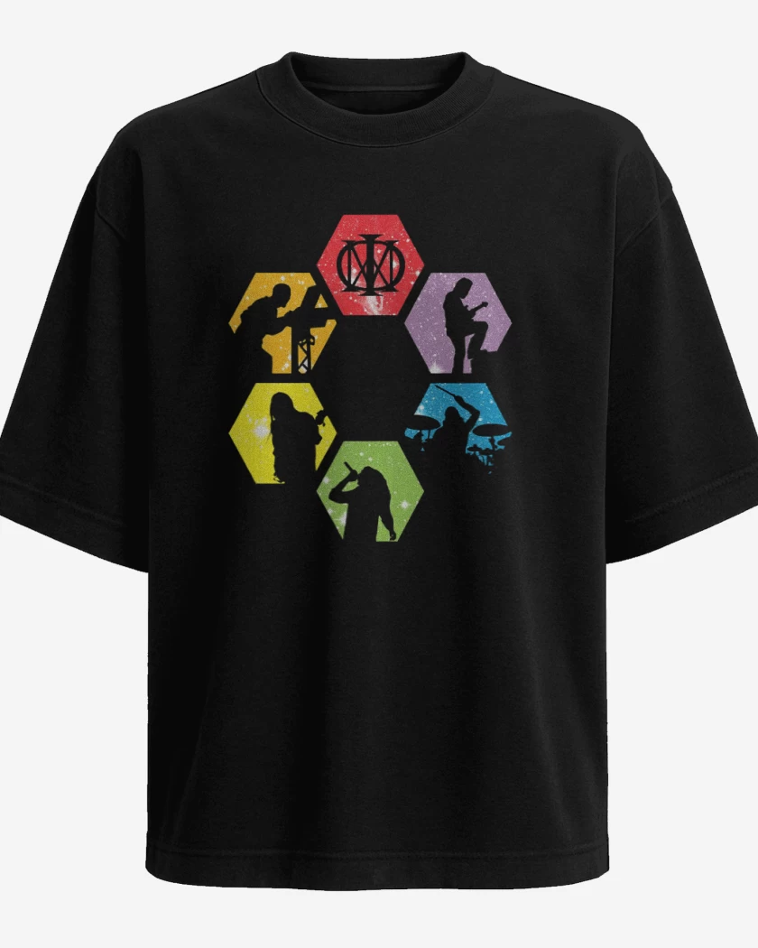 Polera Oversize Dream theater band