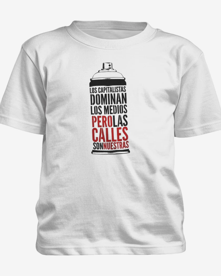 Polera de niño LAS CALLES SON NUESTRAS 