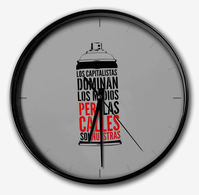 Reloj LAS CALLES SON NUESTRAS 
