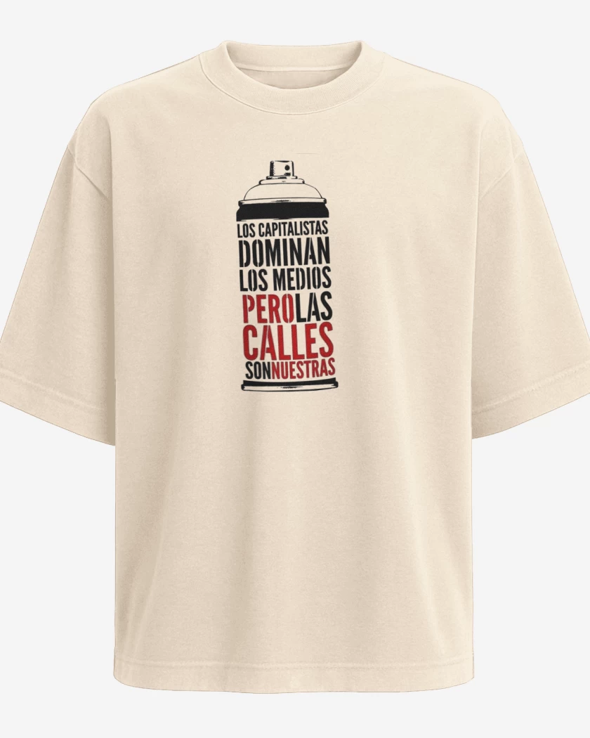 Polera Oversize LAS CALLES SON NUESTRAS 