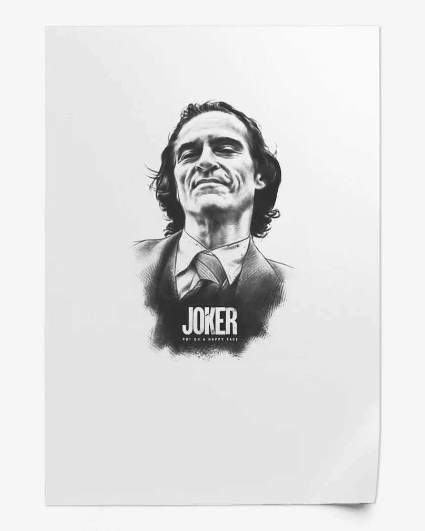 Print Joker lapiz 