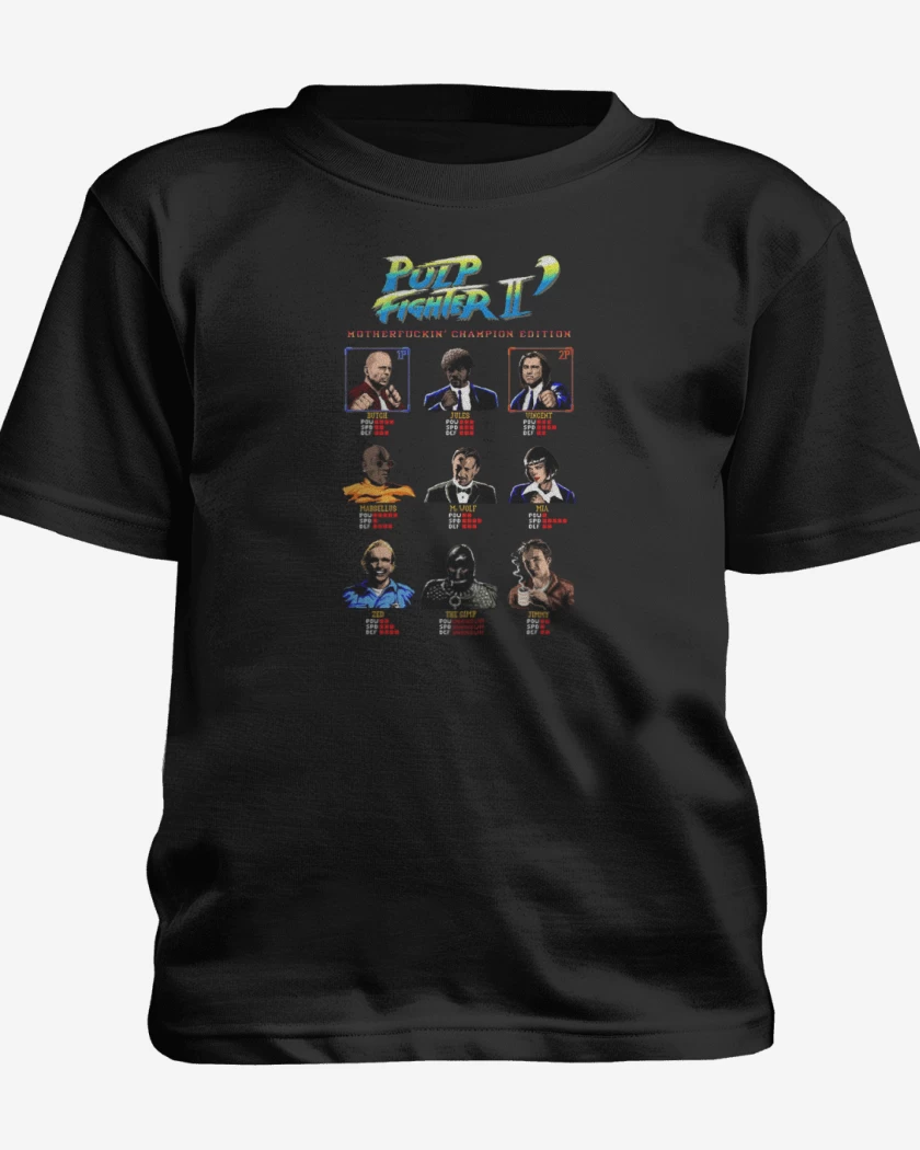 Polera de niño Negro de Pulp fighter