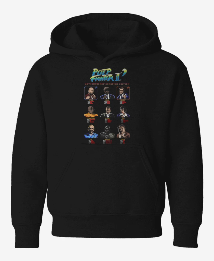 Poleron de niño Negro de Pulp fighter