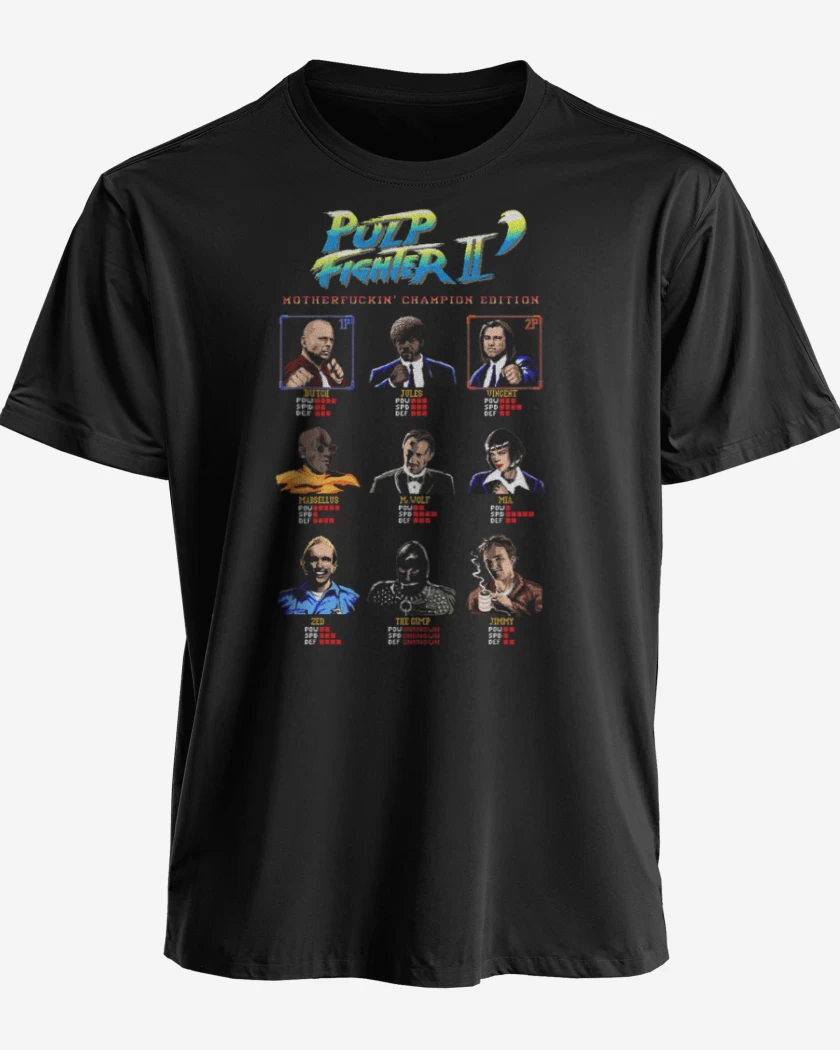 Polera premium Negro de Pulp fighter