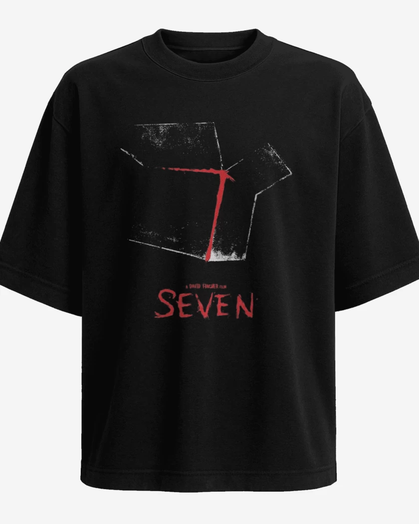 Polera Oversize Negro de Se7en