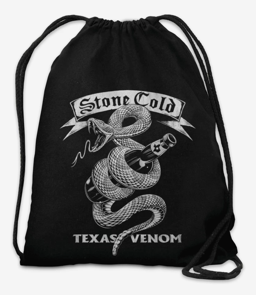 Mochila Negro de Stone Cold texas venom
