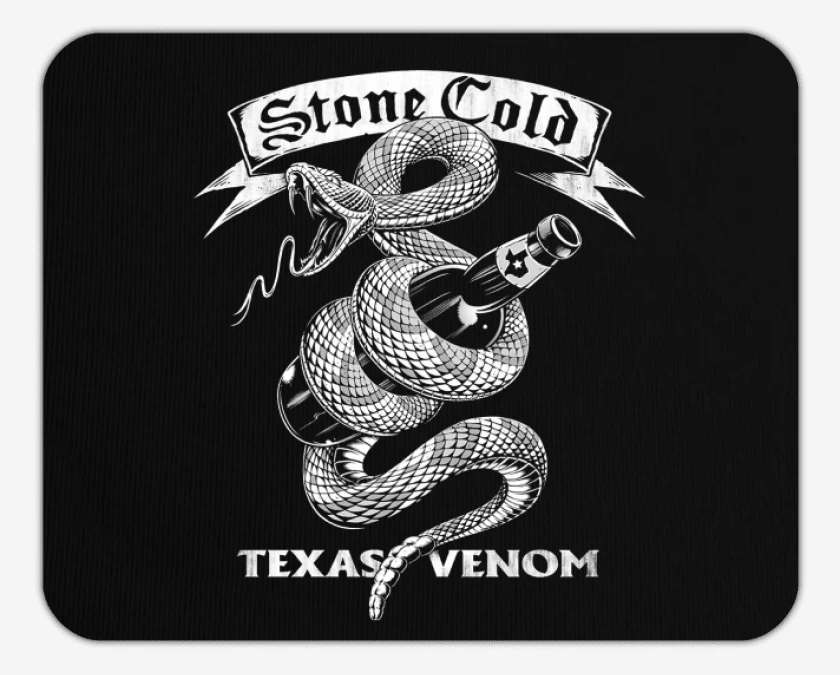 Mousepad Stone Cold texas venom