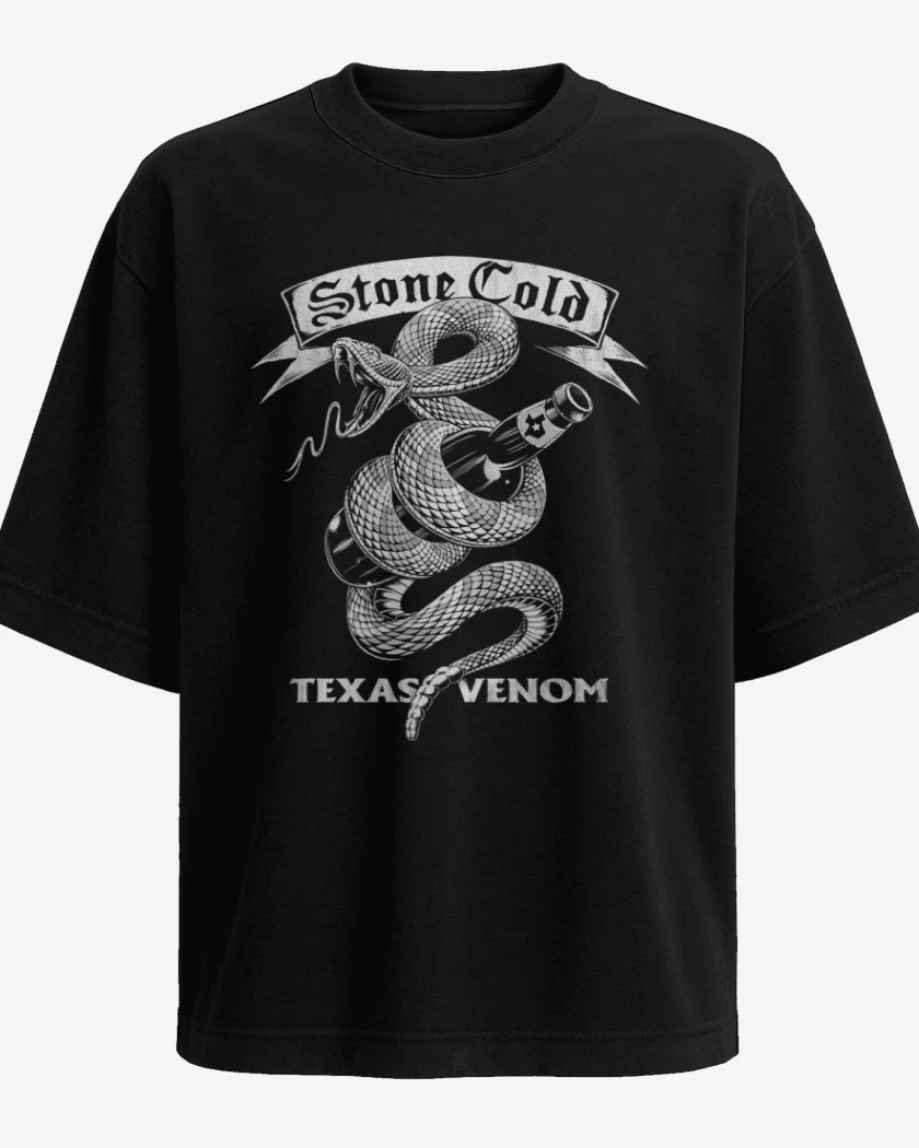 Polera Oversize Stone Cold texas venom