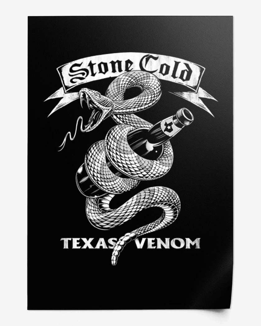 Print Stone Cold texas venom