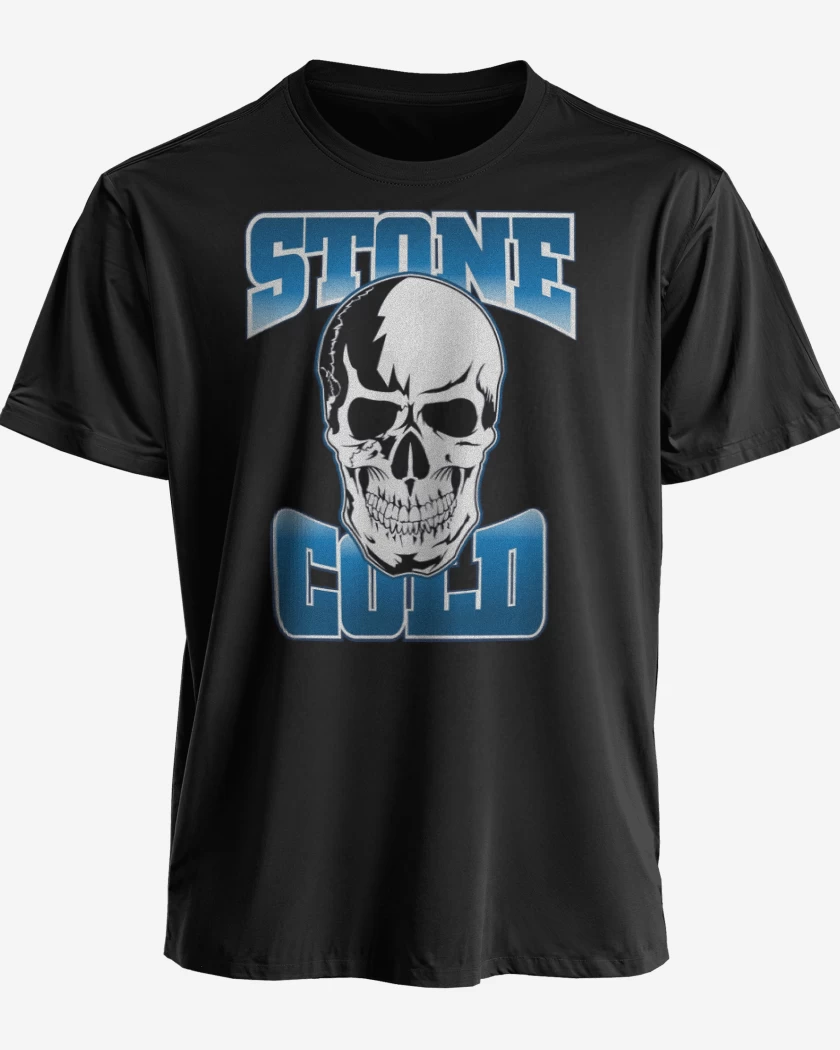 Polera premium Negro de Stone Cold tibostin 2