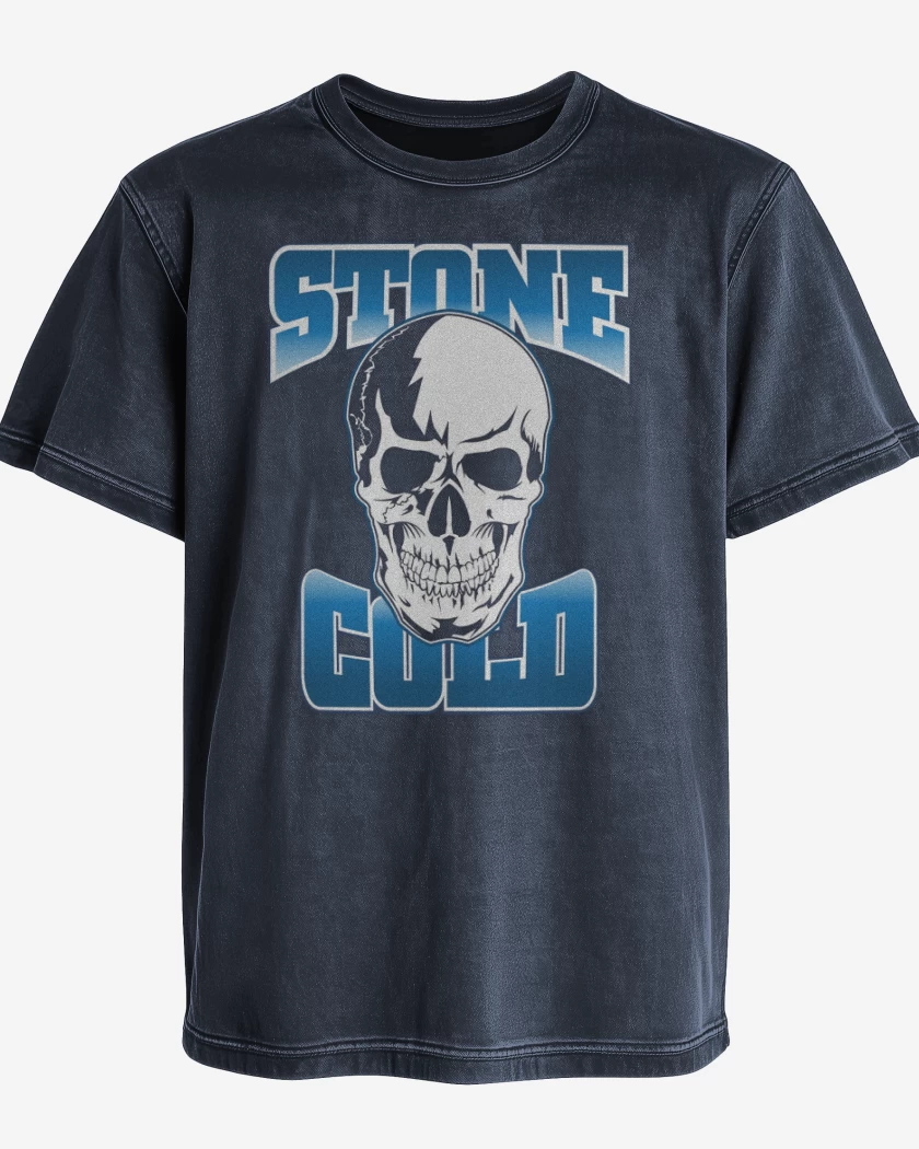 Polera desgastada Stone Cold tibostin 2