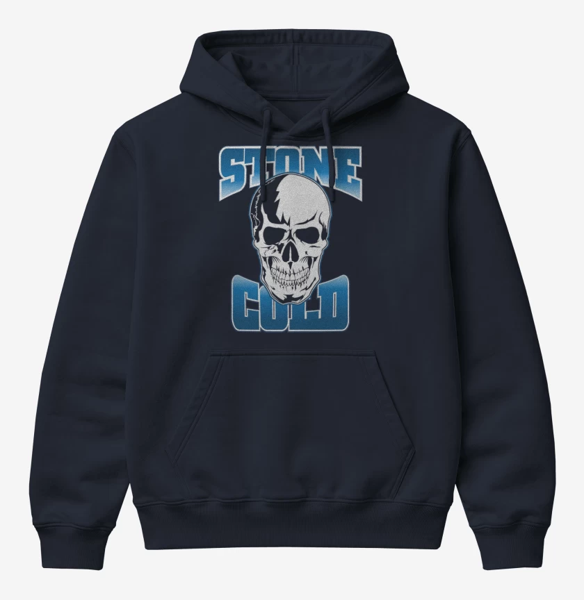 Poleron Canguro básico Azul Marino de Stone Cold tibostin 2