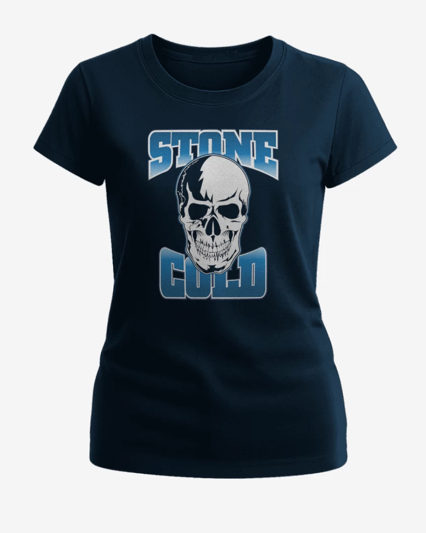 Polera de Mujer Azul Marino de Stone Cold tibostin 2