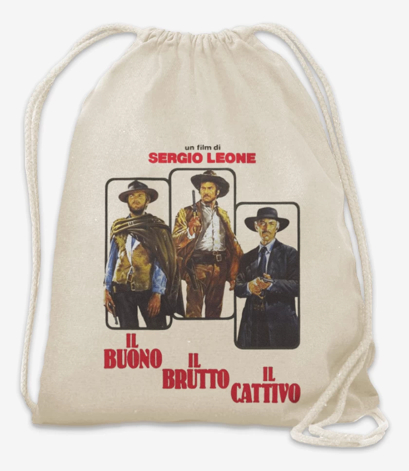 Mochila El bueno el malo y el feo