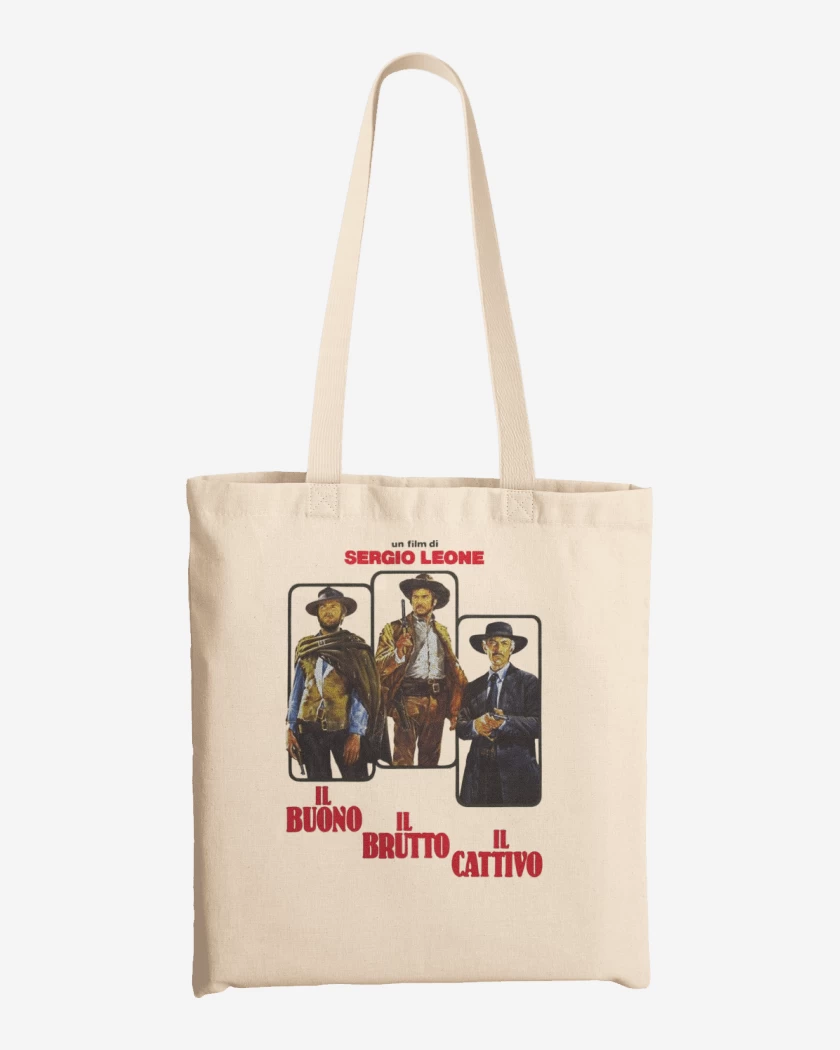 Totebag El bueno el malo y el feo