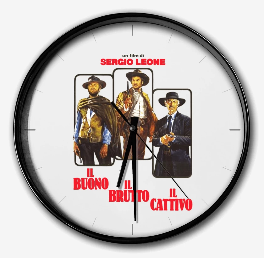 Reloj El bueno el malo y el feo