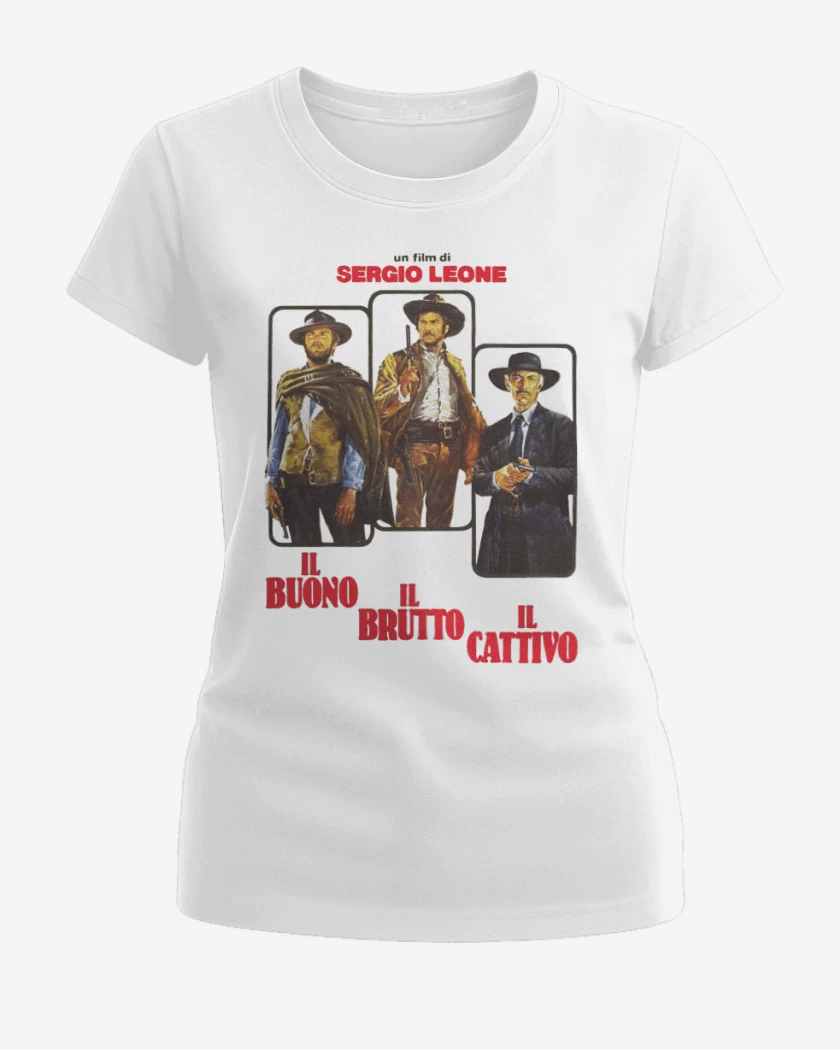 Polera de Mujer El bueno el malo y el feo