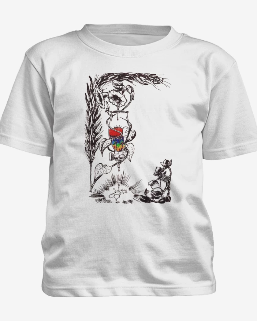 Polera de niño Blanco de Acid