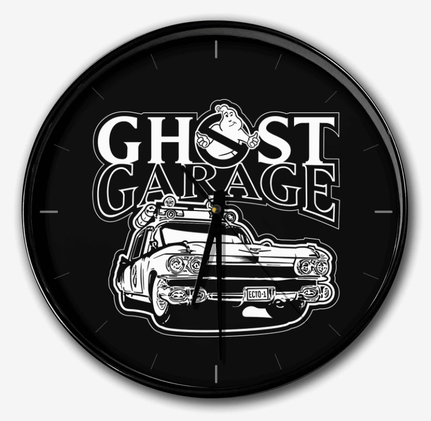 Reloj Negro de Ghost garage